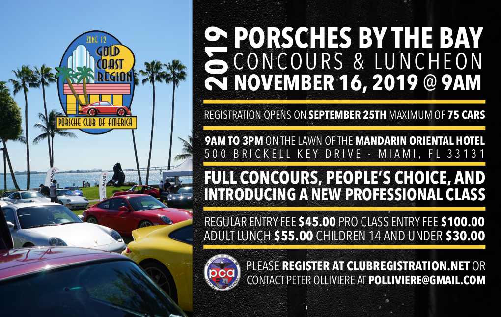 2019 Porsches By The Bay - Gold Coast Region